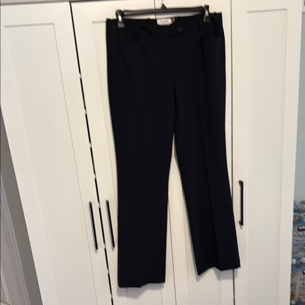 Calvin Klein Collection Black Flare Pants